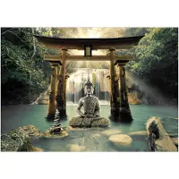 Kärkkäinen Artgeist Buddha Smile itseliimautuva fototapetti
