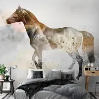 Artgeist Fiery Steed itseliimautuva fototapetti