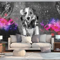 Artgeist DJ Dog itseliimautuva fototapetti