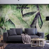 Artgeist Industrial Leaves itseliimautuva fototapetti