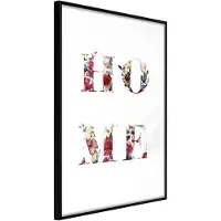 Artgeist Floral Home juliste