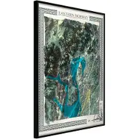 Artgeist Raised Relief Map: Eastern Norway juliste