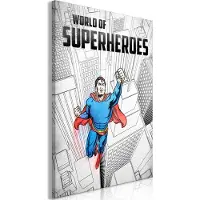 Artgeist World of Superheroes (1 Part) Vertical taulu