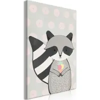 Artgeist Glutton Raccoon (1 Part) Vertical taulu