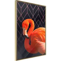 Artgeist Orange Flamingo juliste