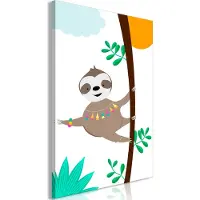 Artgeist Happy Sloth (1 Part) Vertical taulu