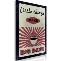 Artgeist Little Things Big Days (1 Part) Vertical taulu