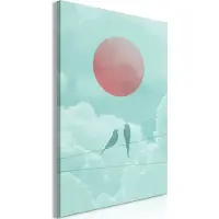 Artgeist Pastel Sunset (1 Part) Vertical taulu