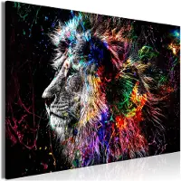 Artgeist Crazy Lion (1 Part) Wide taulu