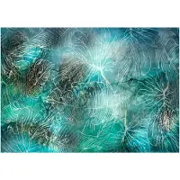 Artgeist Turquoise Vegetation fototapetti