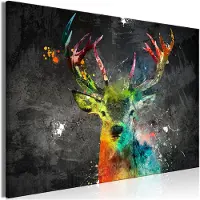 Artgeist Rainbow Deer (1 Part) Wide taulu
