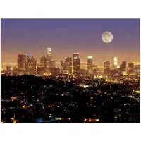 Artgeist Moon over City of Angels fototapetti