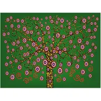 Artgeist abstract: tree (green) fototapetti