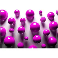 Kärkkäinen Artgeist Purple Balls fototapetti