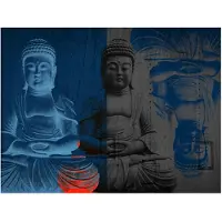 Artgeist Kolme inkarnaatioihin Buddha fototapetti