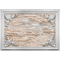 Kärkkäinen Artgeist Brick in the Frame (Orange) fototapetti