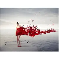Artgeist Red beauty fototapetti