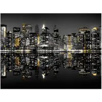 Artgeist Kulta ja hopea - NYC fototapetti