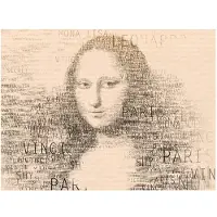 Artgeist Mona Lisa ajatuksia fototapetti