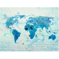 Artgeist Cruising and sailing - The World map fototapetti