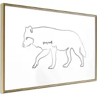 Artgeist Grey Wolf juliste