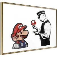 Artgeist Banksy: Mario And Copper juliste