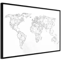 Artgeist World Of Diamonds and Triangles juliste