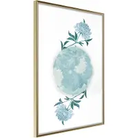 Artgeist World In Shades of Blue juliste