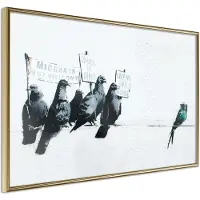 Artgeist Banksy: Pigeons juliste
