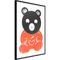 Artgeist Teddy Bear In Love juliste