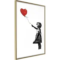 Artgeist Banksy: Girl With Balloon II juliste