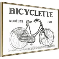 Artgeist Bicyclette juliste