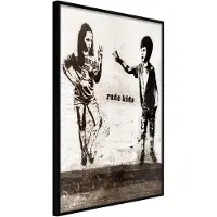 Artgeist Banksy: Rude Kids juliste