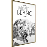 Artgeist Peaks Of The World: Mont Blanc juliste