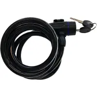 Lock Smith Locksmith Newgekko 1800 x 10mm smoke heijastava spiraalilukko
