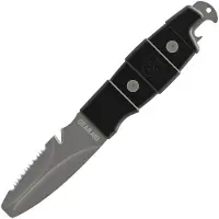 Gear aid AKUA Paddle/Dive Knife Black