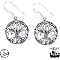 Northern Viking Jewelry Yggdrasil Tree Of Life korvakorut