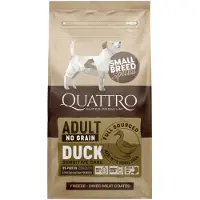 Quattro SB kuivarehu aikuisille pienrotuisille ankkakoirille, 1,5 kg
