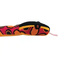 DELUXEBASE Eco Classic Ssssnakes Rainbow Boa 140 cm käärme pehmo