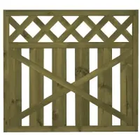 Tammiston Puu Lehtoharju 900 x 800 mm portti