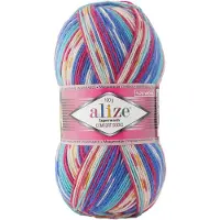 Alize Superwash kirjava 100g sukkalanka