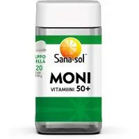 Sana-Sol Monivitamiini 50+ 120 tabl. ravintolisä
