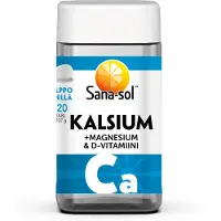 Sana-Sol Kalsium + Magnesium & D-vitamiini