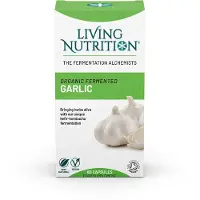 Living Nutrition Fermentoitu Valkosipuli (Garlic) 60 kaps ravintolisä