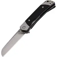 Revo Duo Linerlock Sheepsfoot Blk