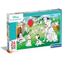 Clementoni Disney Classics 101 Dalmatians 24p maxi palapeli