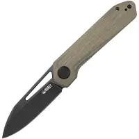 Kubey Royal Linerlock Black Tan
