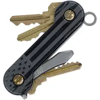 KeyBar Black and Gray Flag