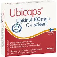 Hankintatukku Ubicaps Ubikinoli 100 mg + C + Seleeni