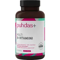 Puhdas+ Multi B-vitamiini 120 kaps ravintolisä